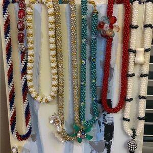 Beaded Crochet Necklaces